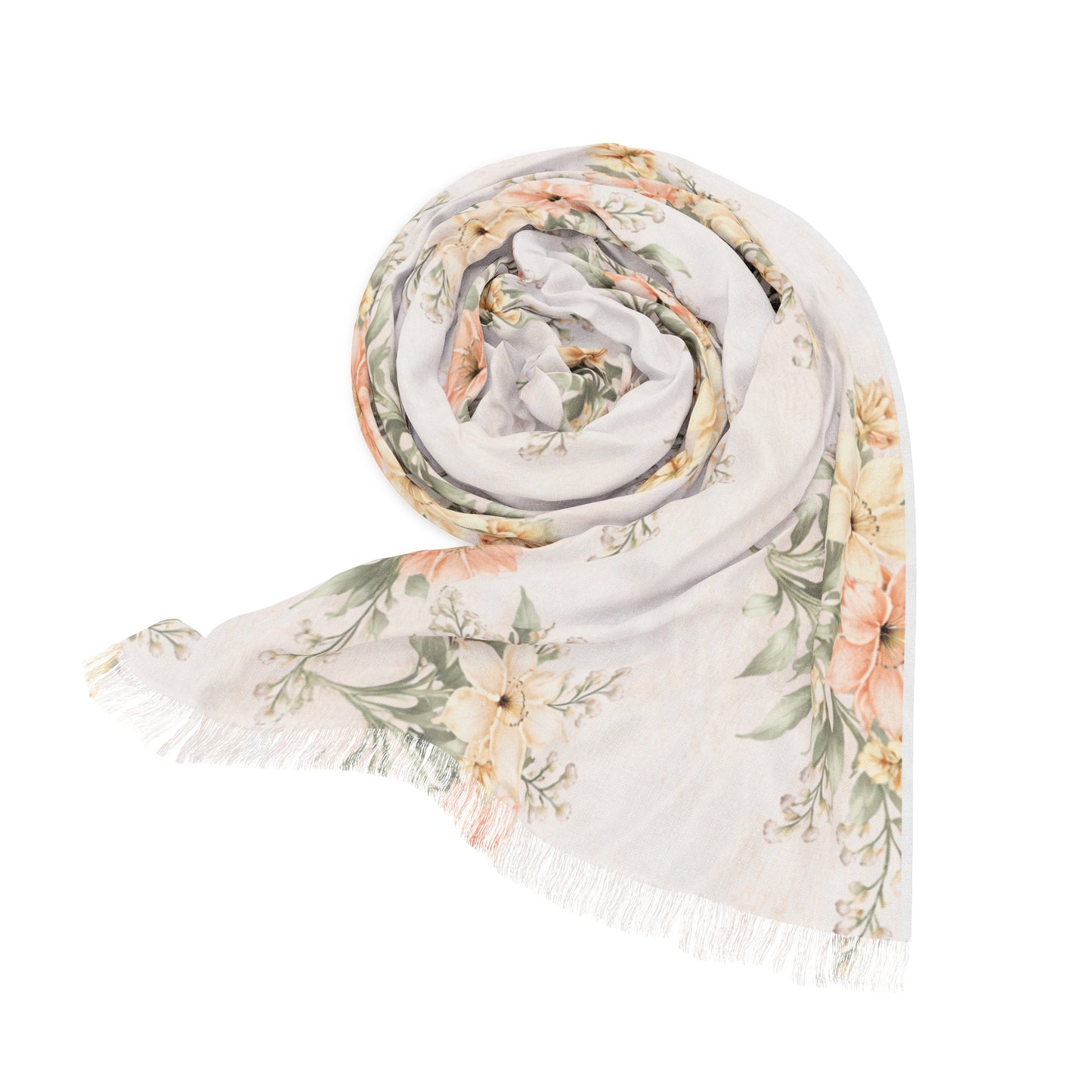 Ditsy Floral Lightweight Scarf