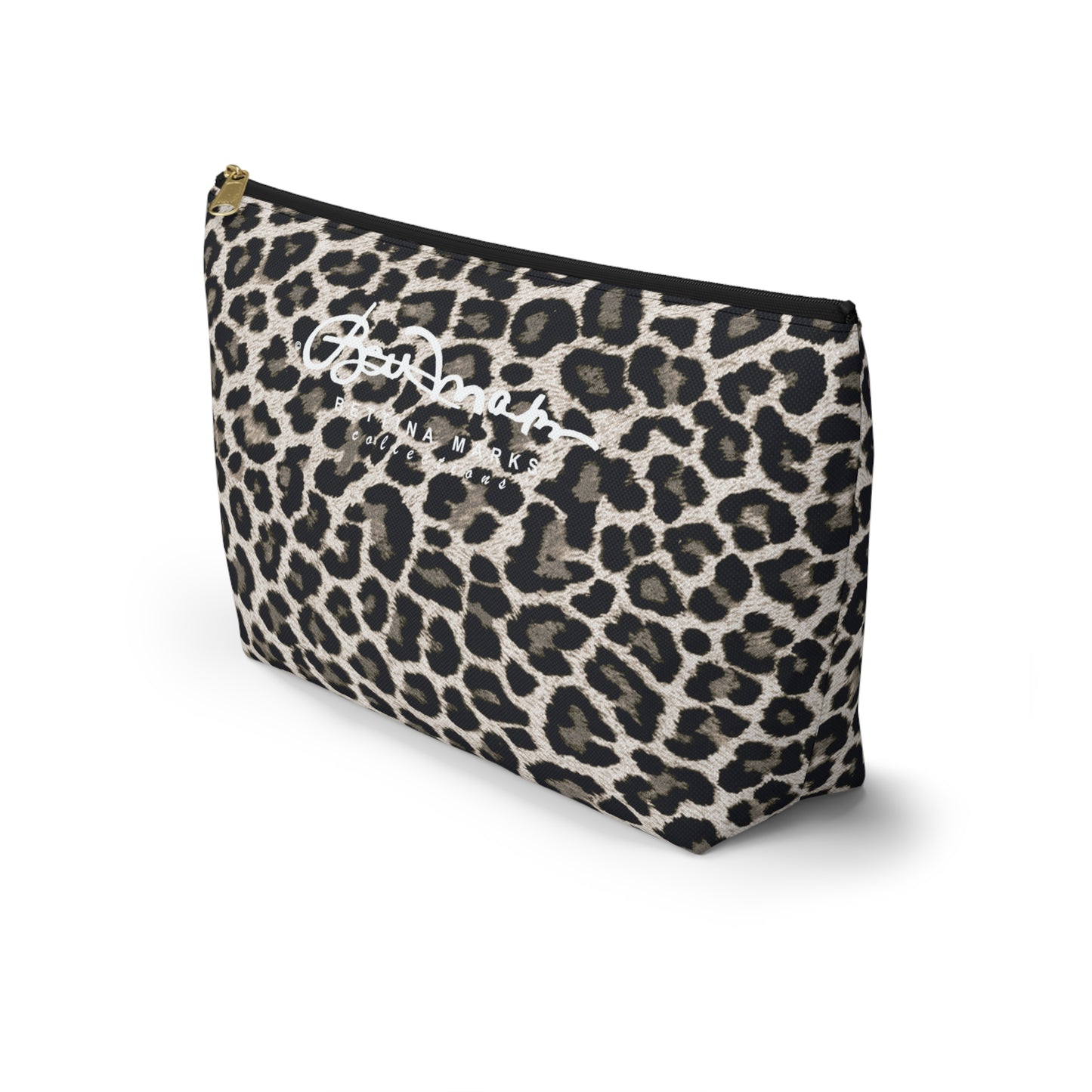 Snow Leopard Accessory Pouch w T-bottom