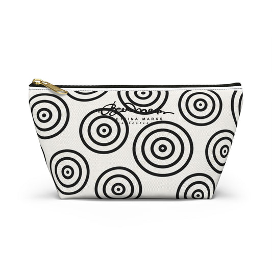 BnW Target Scribbles Accessory Pouch