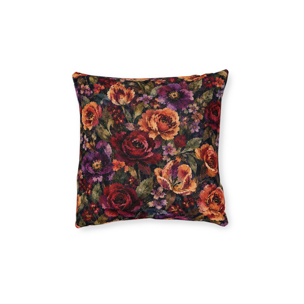 Floral Opulence Square Pillow