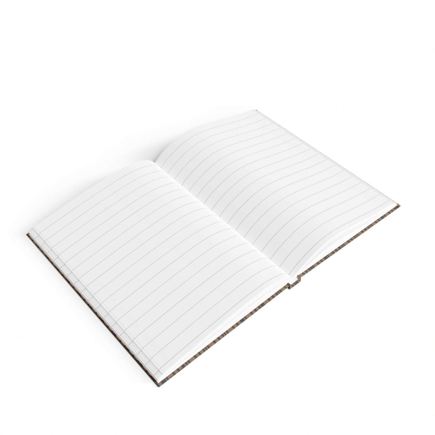 Caramel Plaid Journal