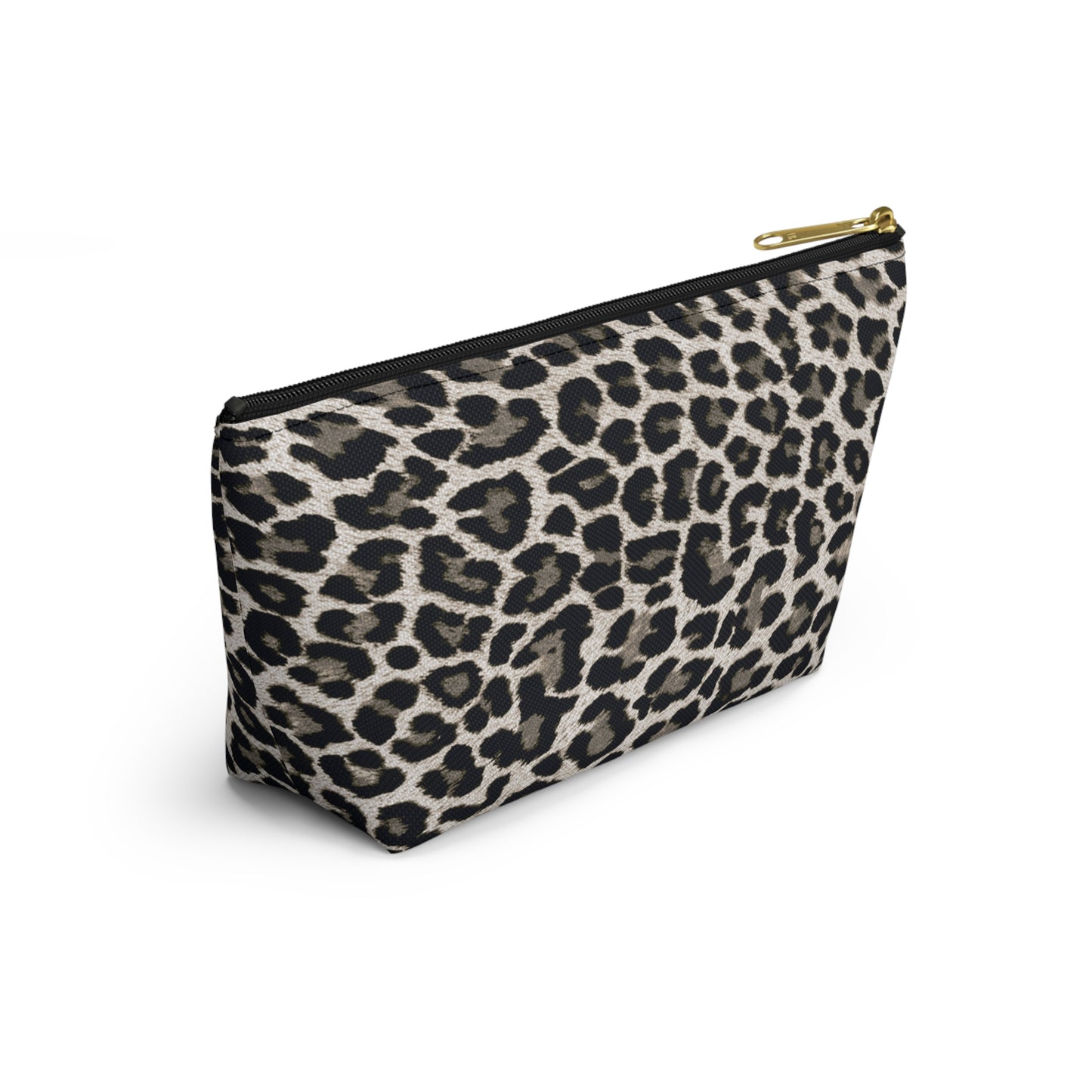 Snow Leopard Accessory Pouch w T-bottom