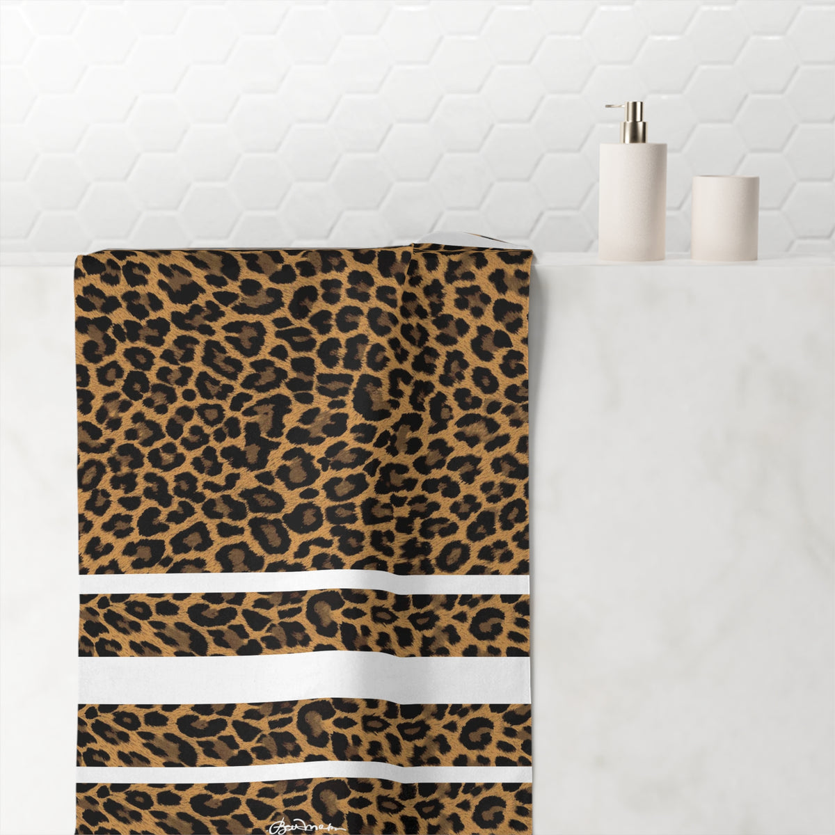 Leopard Bath Towel