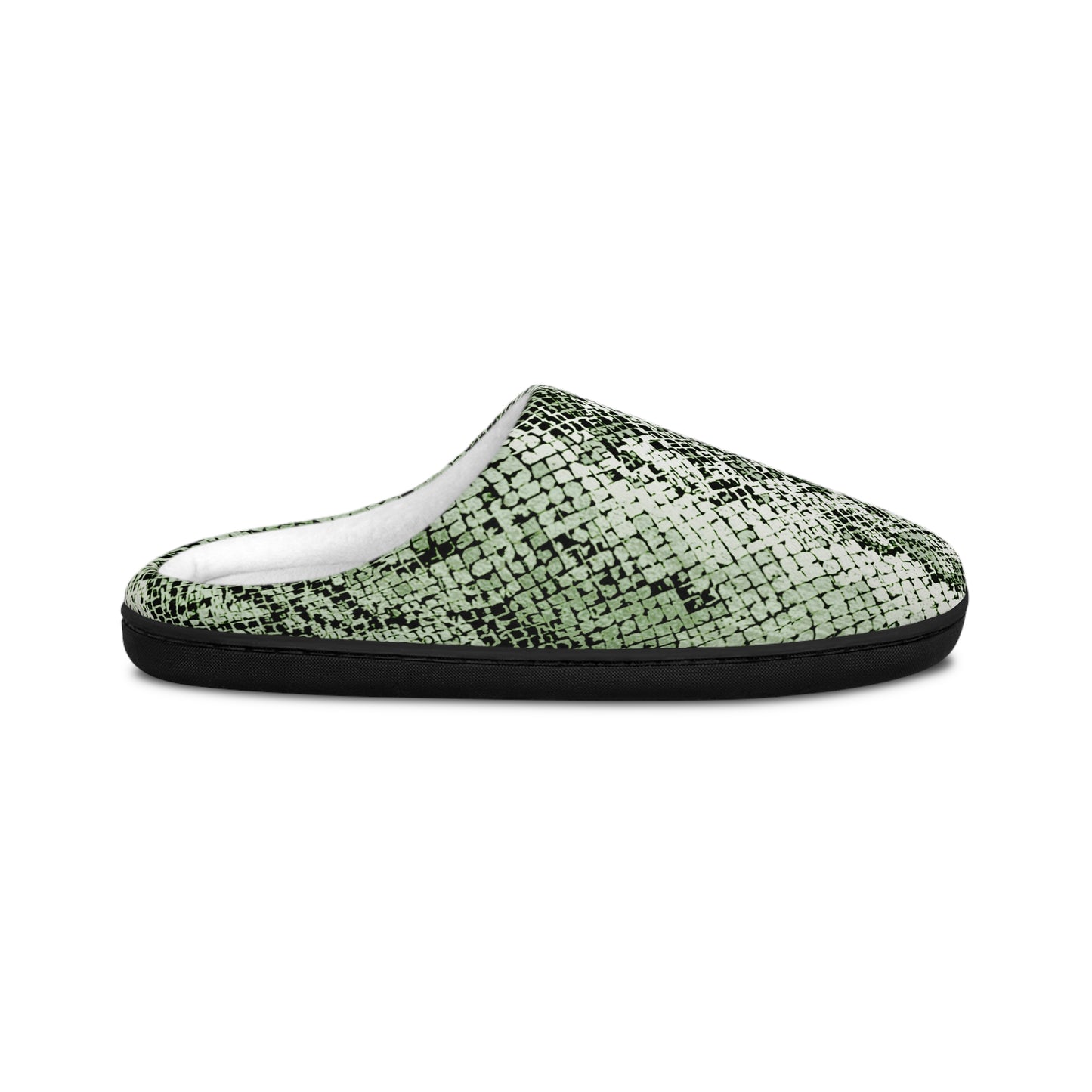 Sage Snake Skin Women's Indoor Slippers