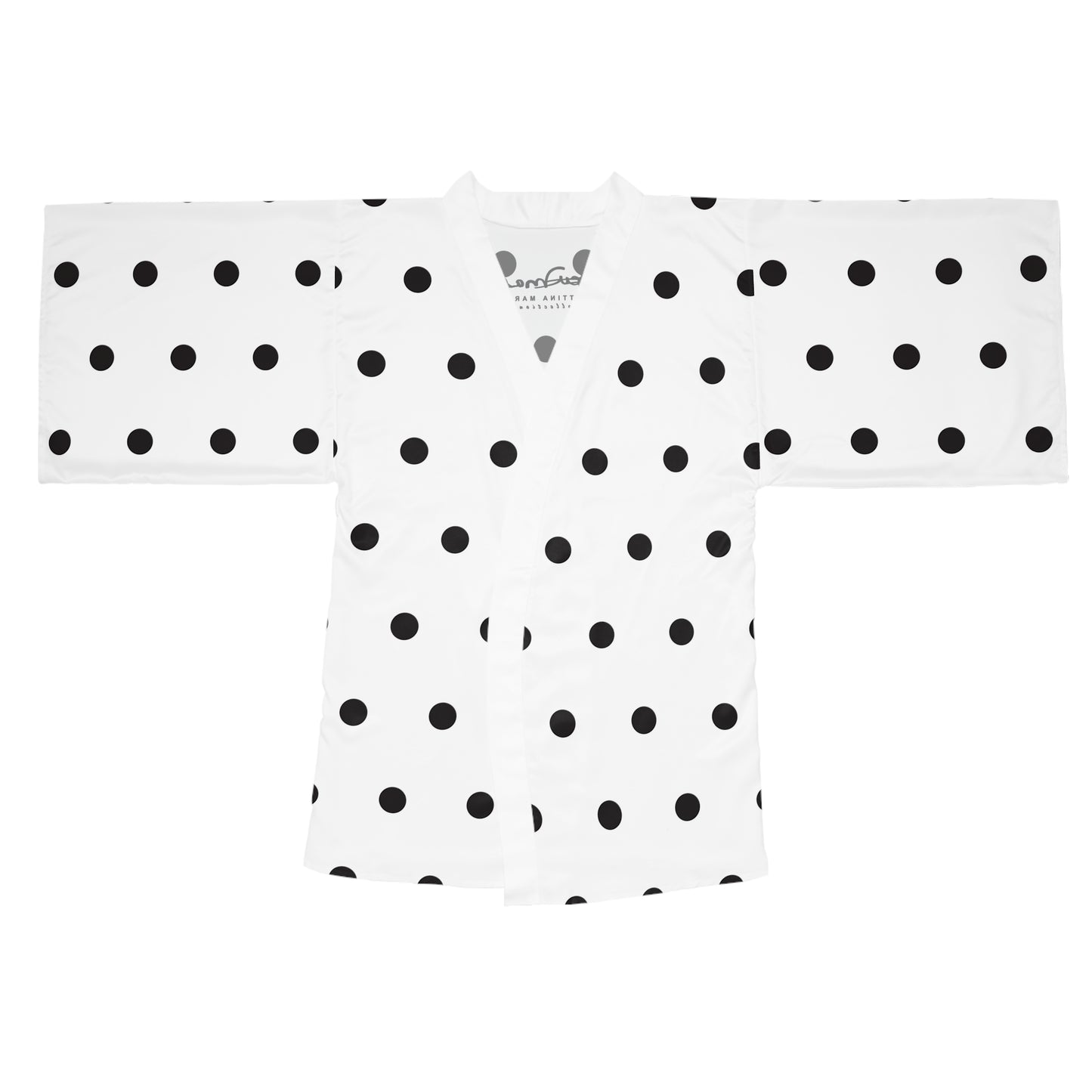 Poppy Seed Polka Dot Kimono Robe