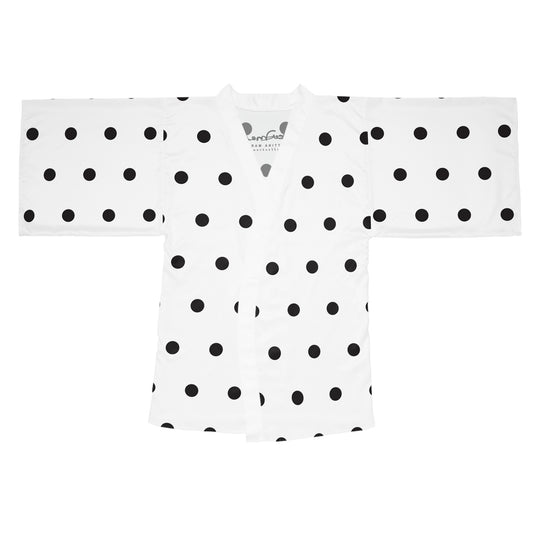 Poppy Seed Polka Dot Kimono Robe