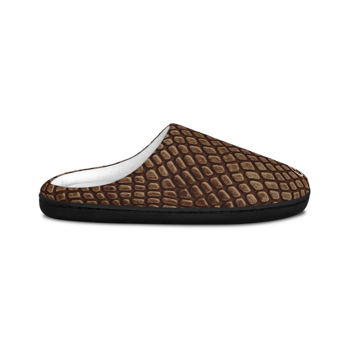 Mocha Crocodile Women's Indoor Slippers