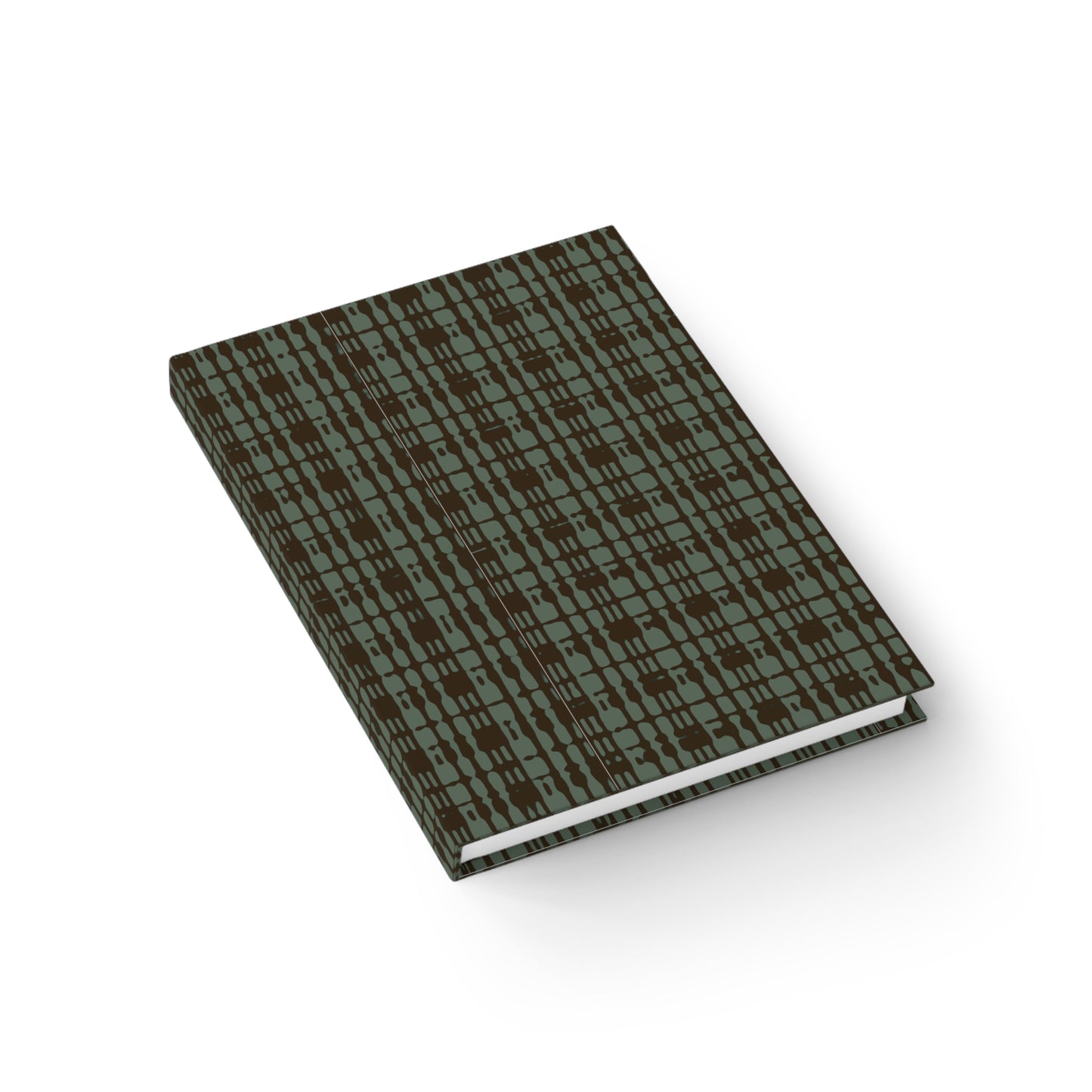 Mint Chocolate Plaid Journal