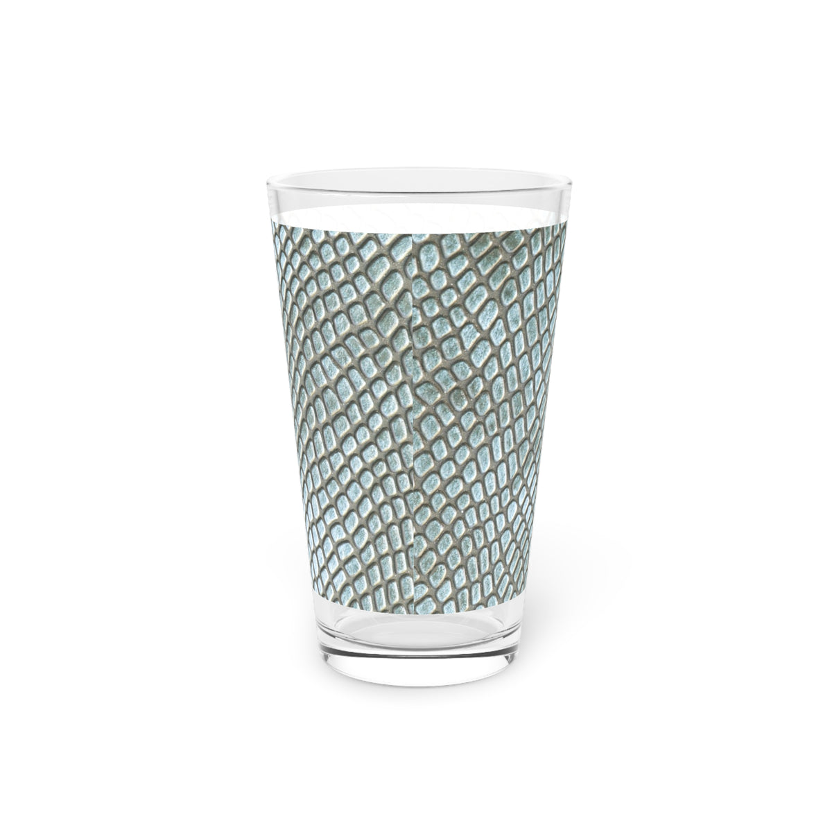 Faded Crocodile Pint Glass