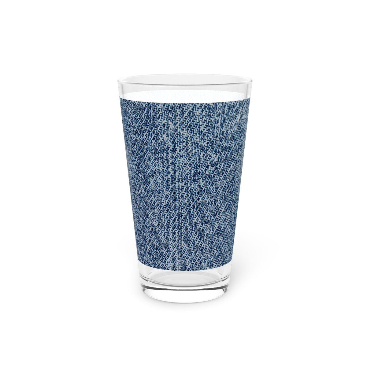 Denim Pint Glass
