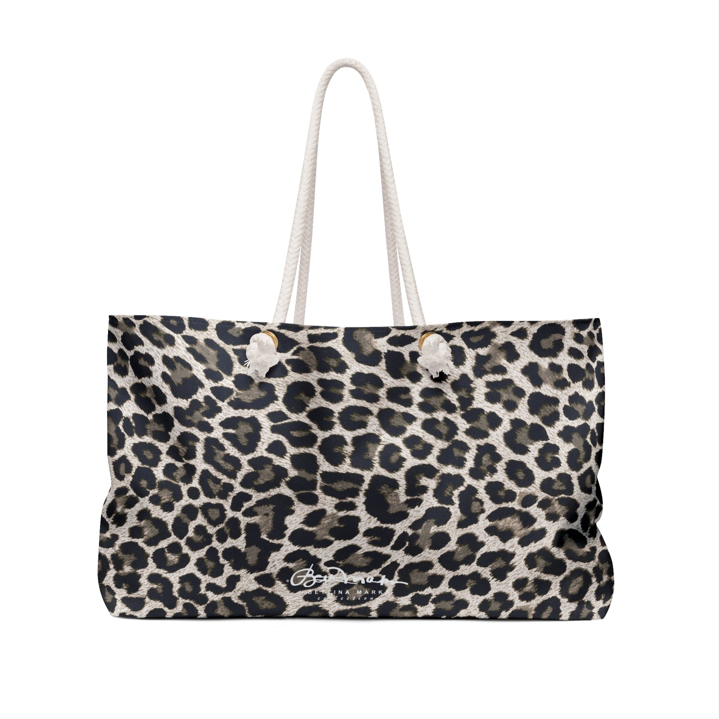 Snow Leopard Weekender Bag