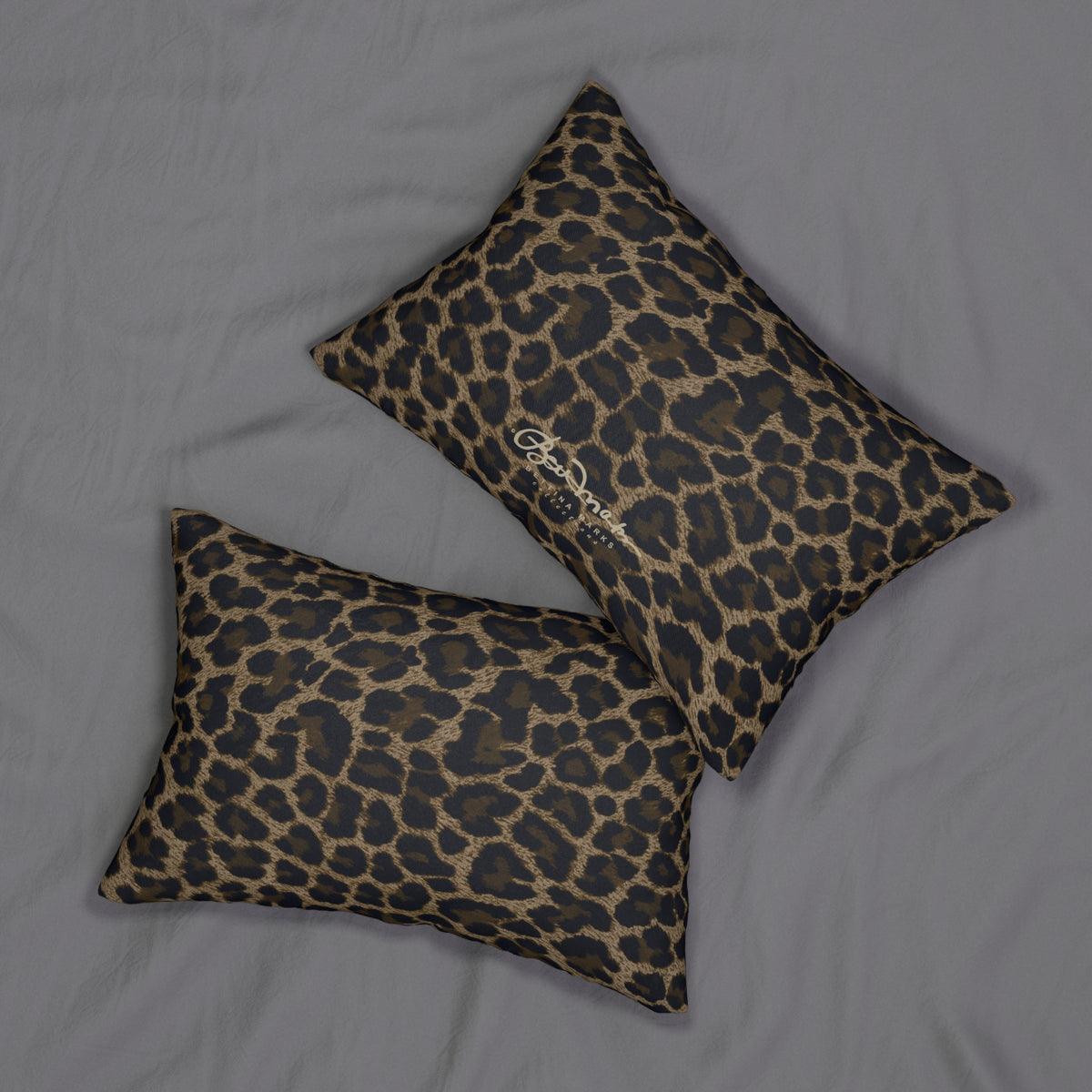 Dark Leopard Pillow
