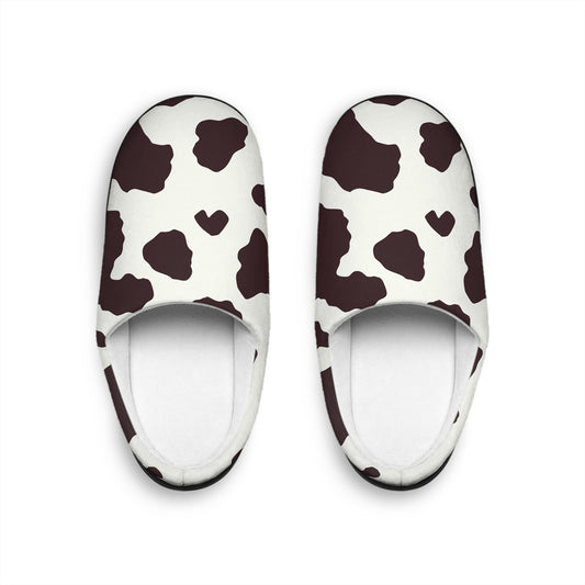 Brown Pony Skin Men's Indoor Slippers