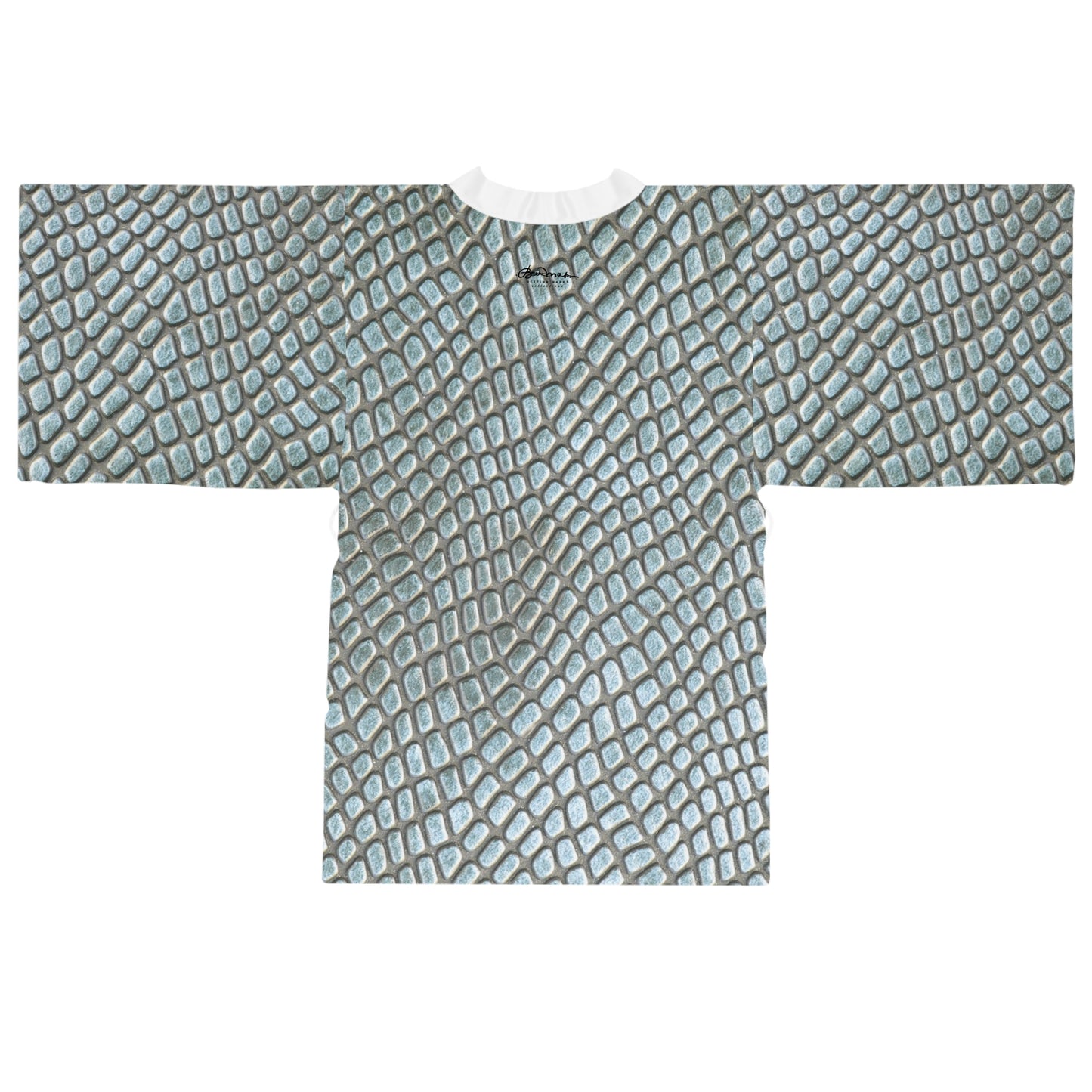 Faded Crocodile Kimono Robe