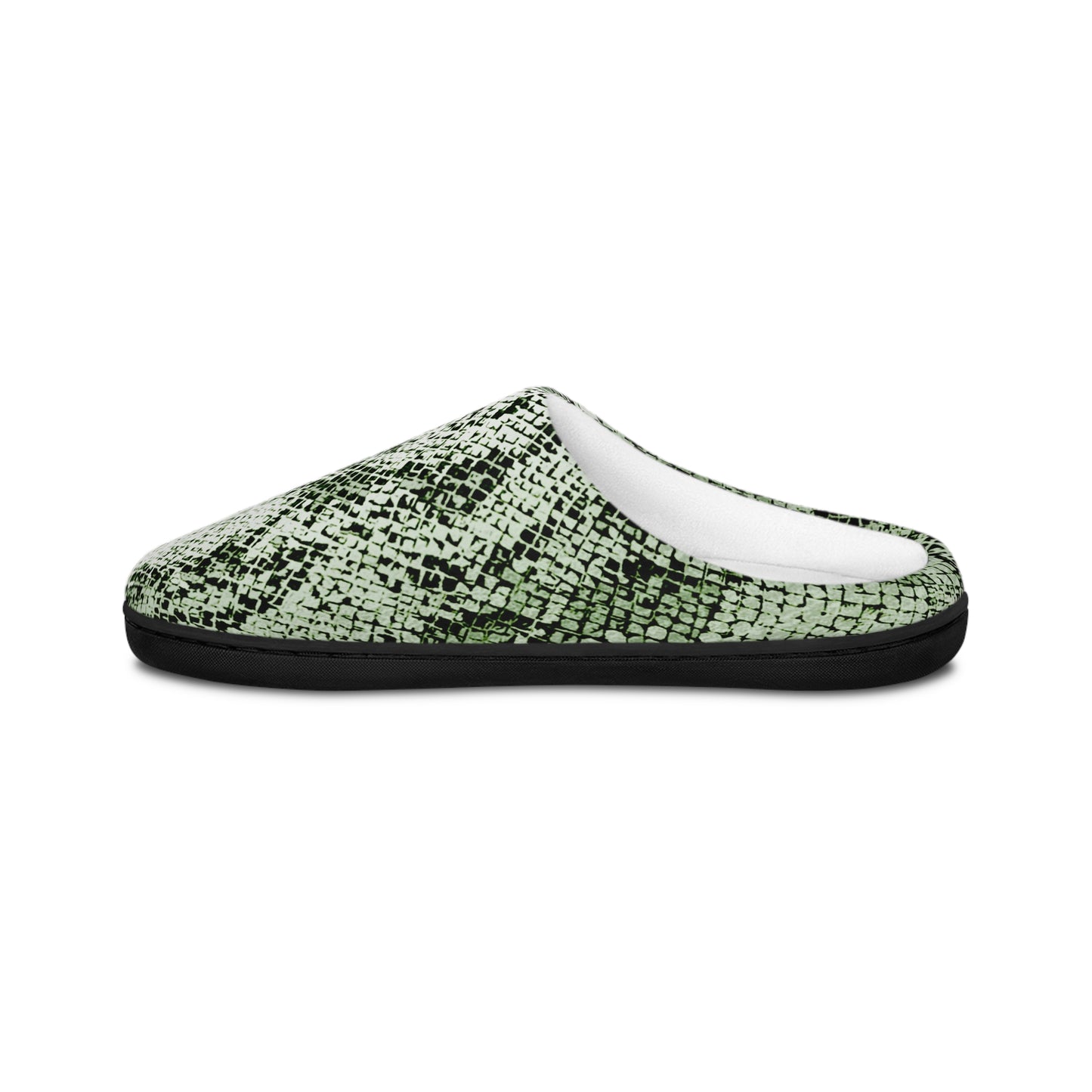 Sage Snake Skin Men's Indoor Slippers
