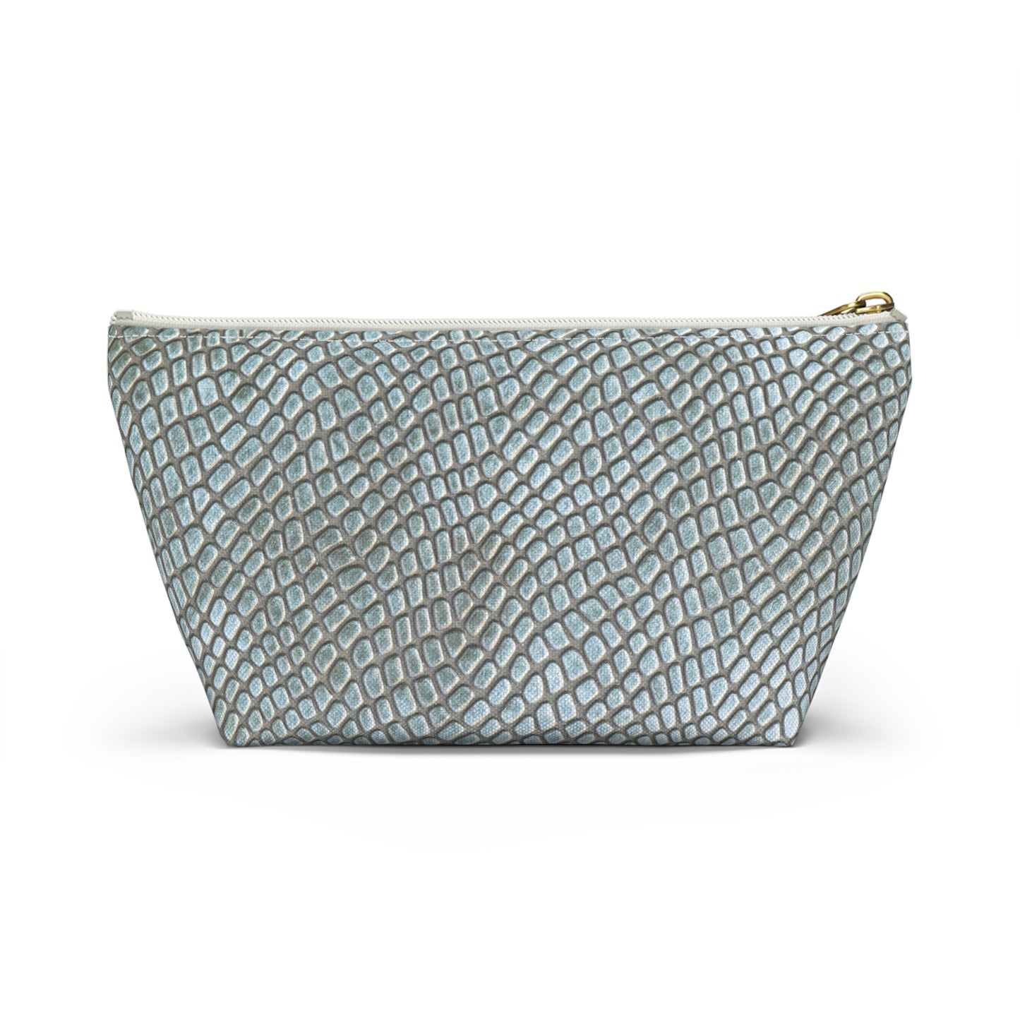 Faded Crocodile Accessory Pouch w T-bottom