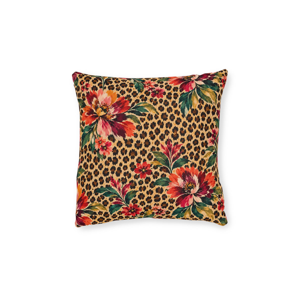 Floral Exotique Square Pillow