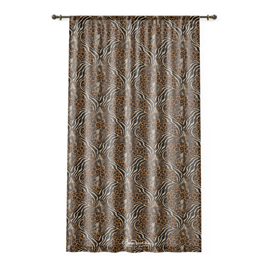 Safari Luxe Window Curtain