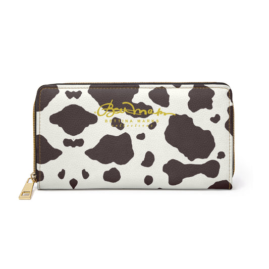 BW Pony Skin Zipper Wallet for Women - Chic and Functional Clutch