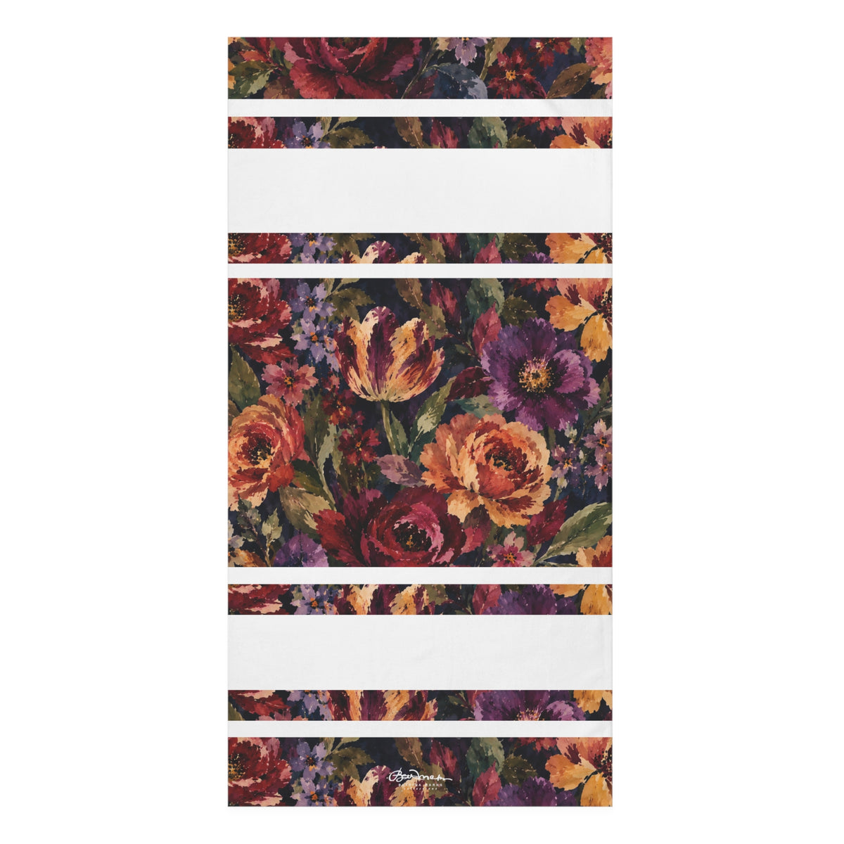 Floral Opulence Bath Towel