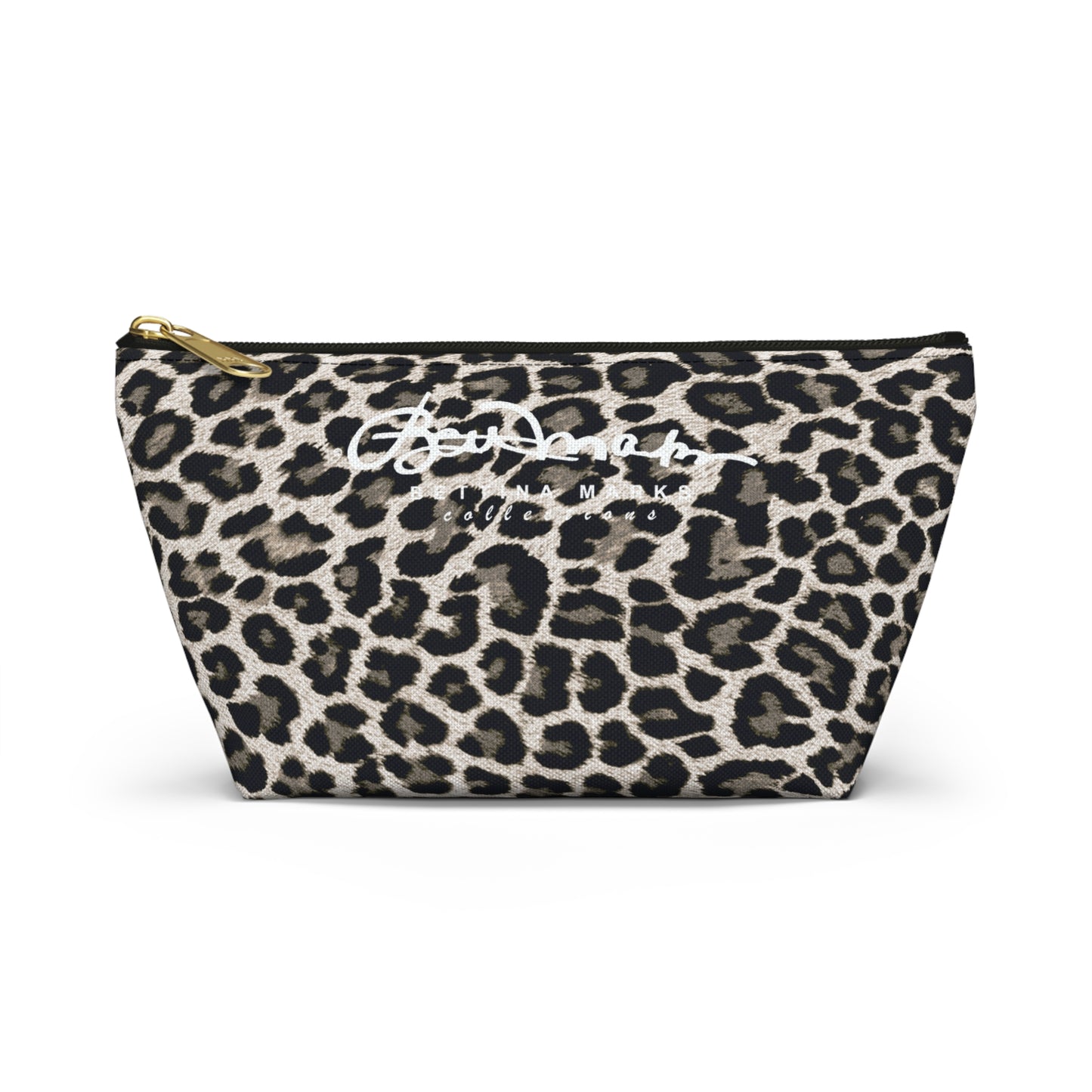 Snow Leopard Accessory Pouch w T-bottom