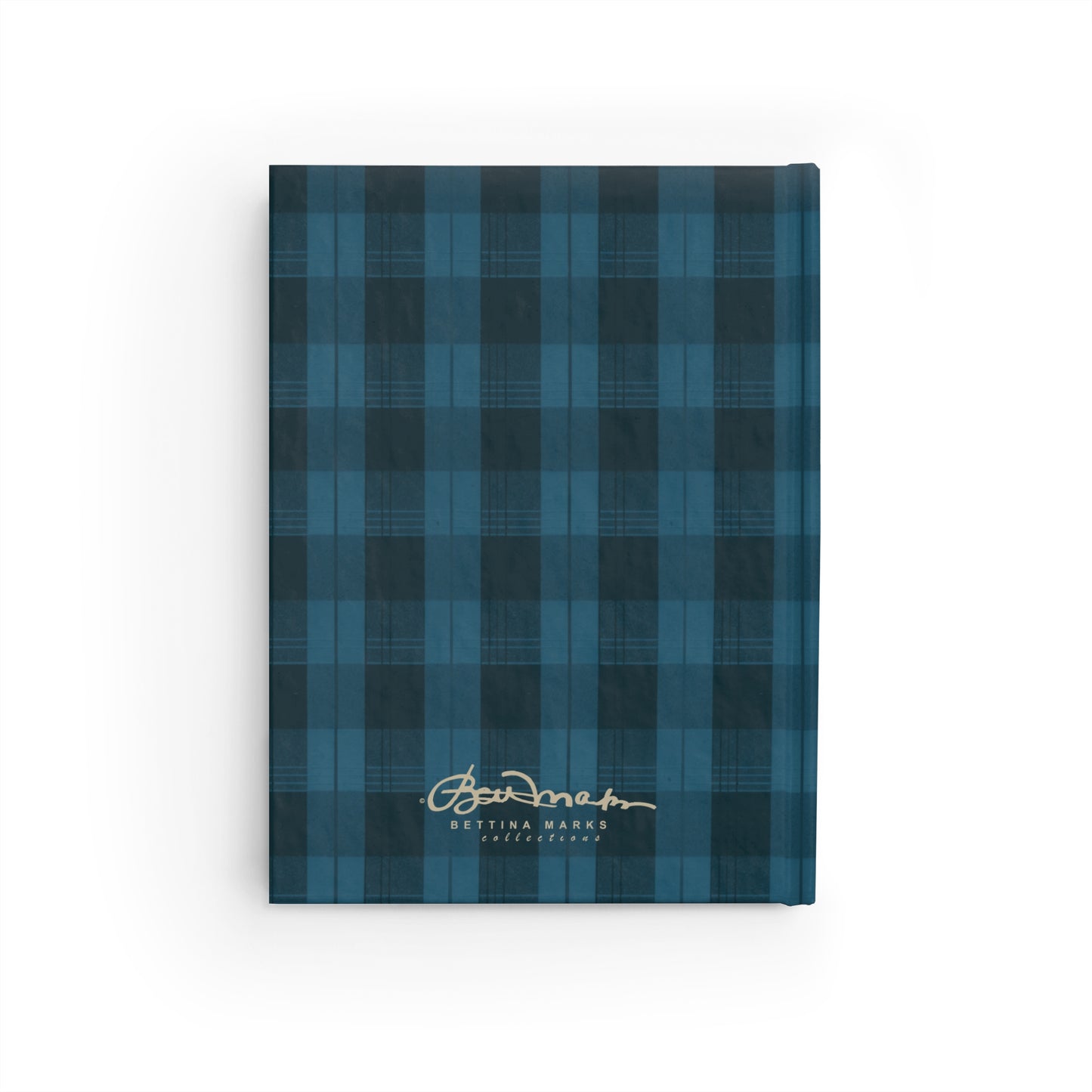 Teal Plaid Journal