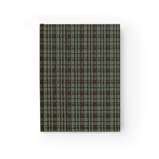 Mint Chocolate Plaid Journal
