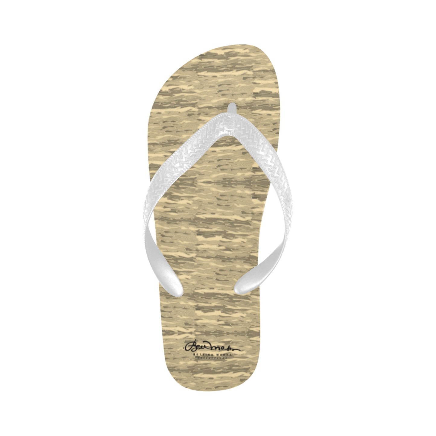 Sand Lava Camouflage Flip Flops for Men/Women