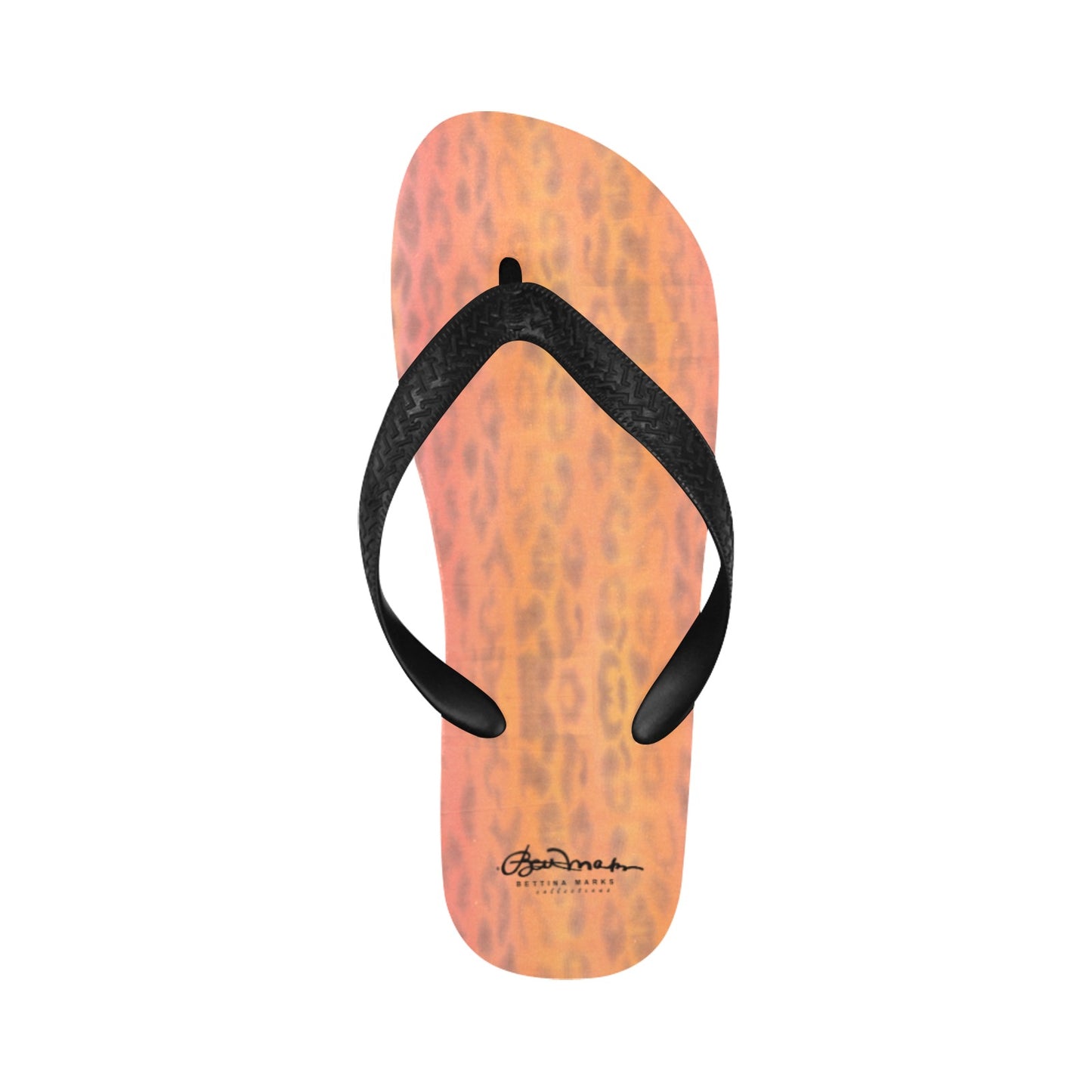 Ombre Leopard Flip Flops for Men/Women