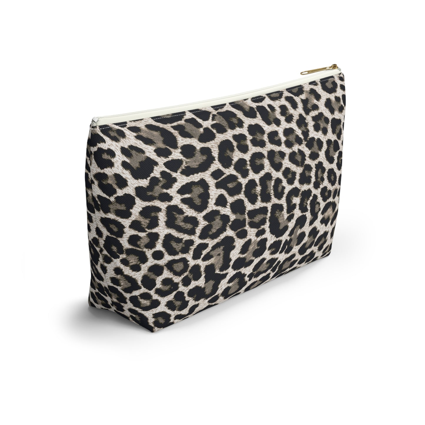 Snow Leopard Accessory Pouch w T-bottom