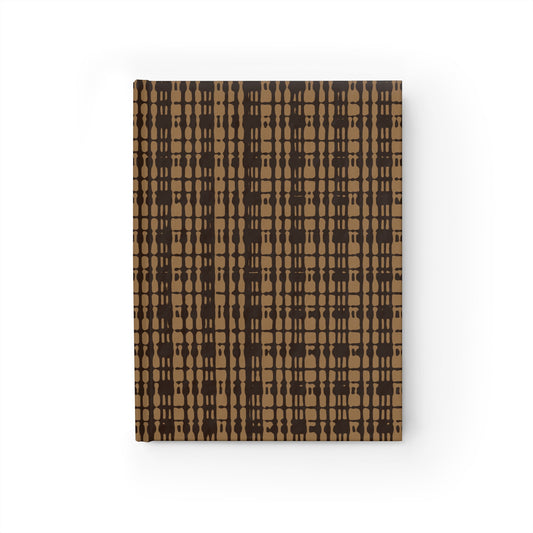 Caramel Plaid Journal