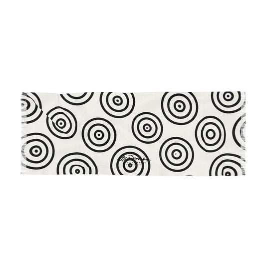 BnW Target Scribbles Lightweight Fashion Scarf