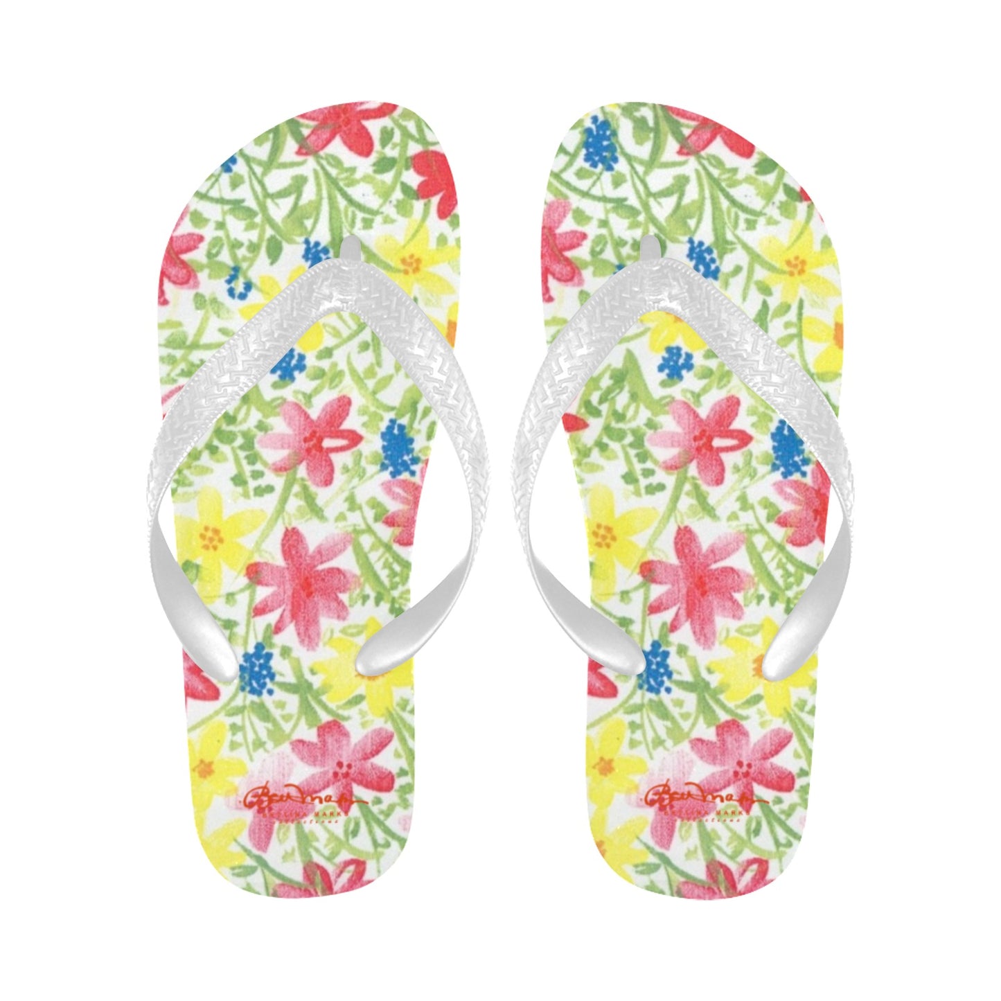 Wildflower Flip Flops for Men/Women