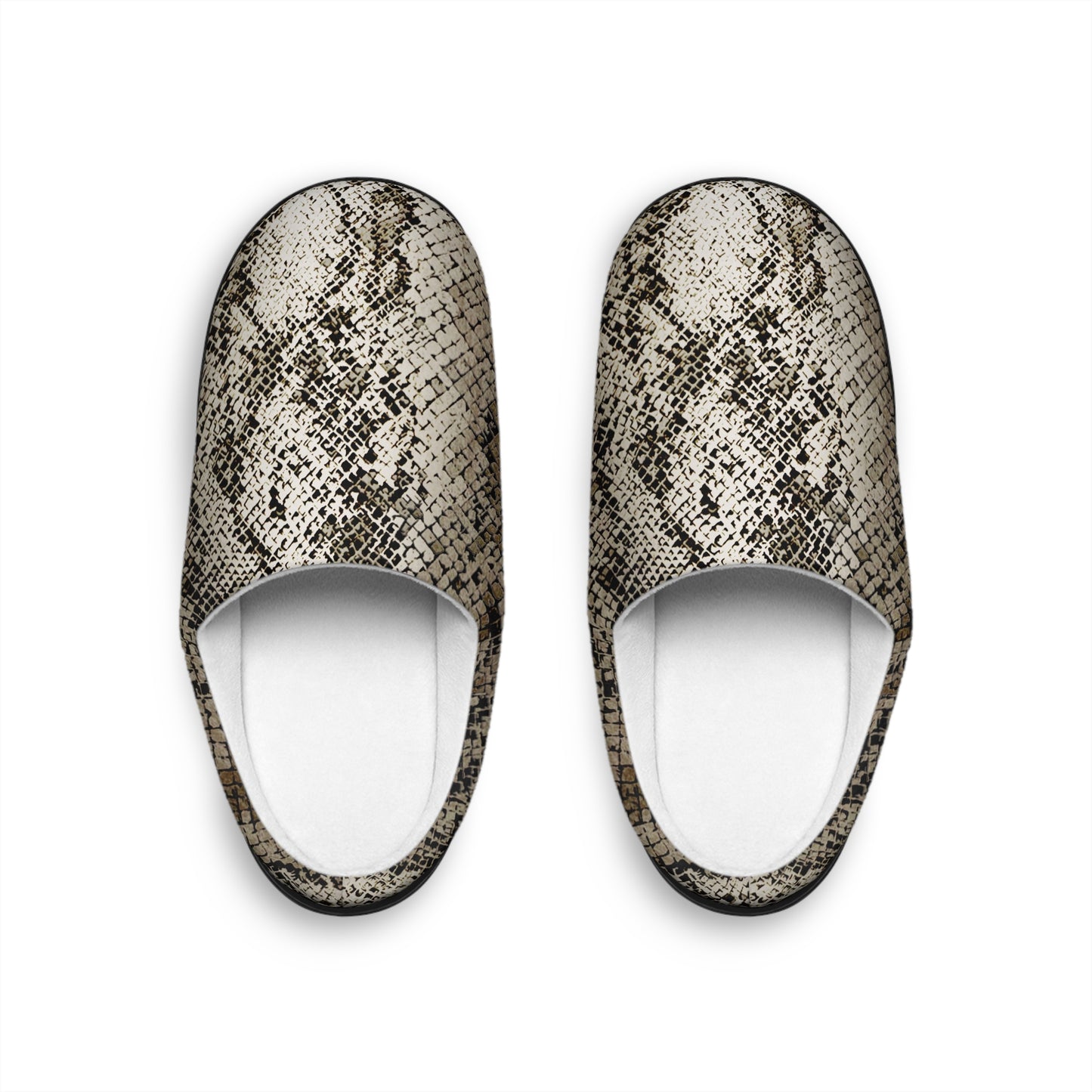 Deep Snake Skin Women's Indoor Slippers