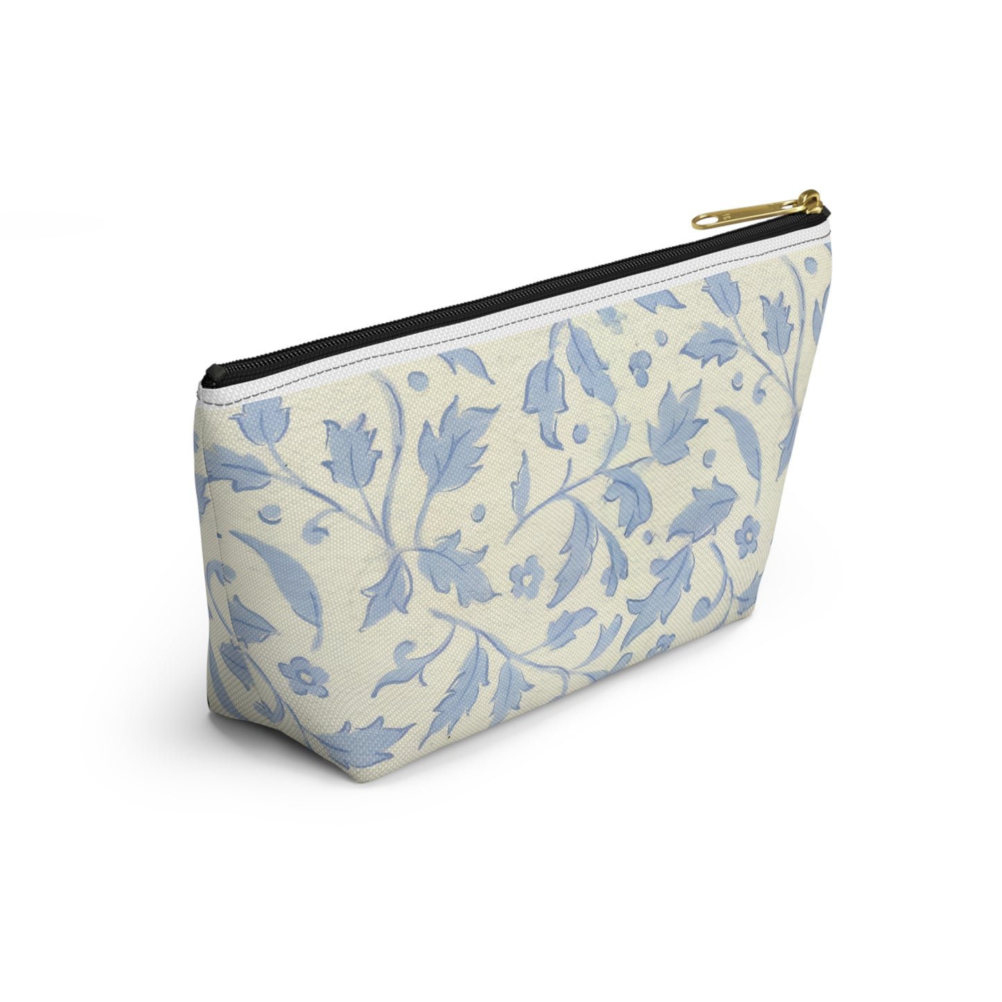 Chinoise Blue Floral Accessory Pouch