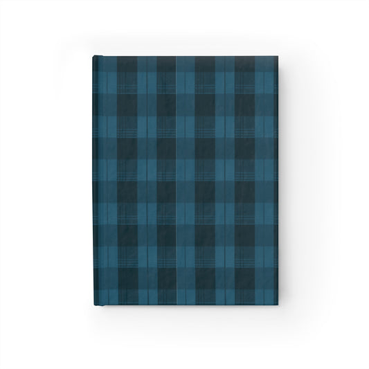 Teal Plaid Journal