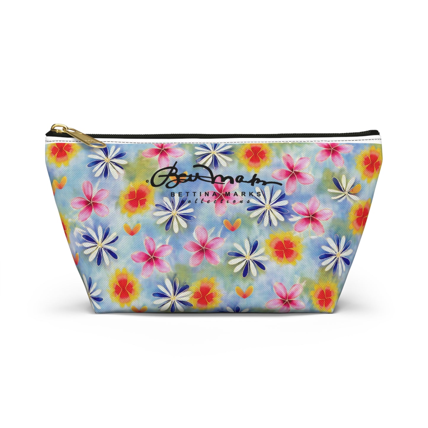 Sunrise Floral Accessory Pouch