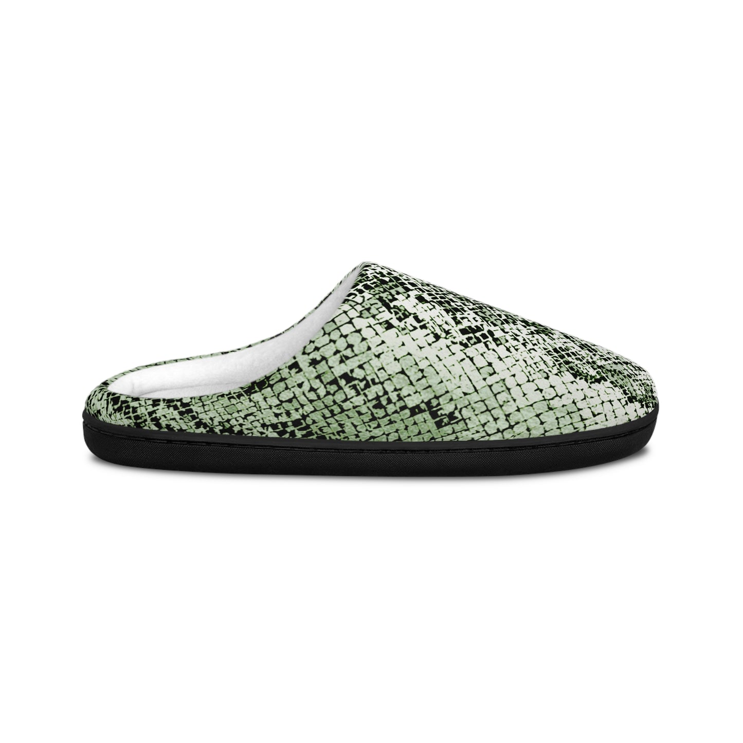 Sage Snake Skin Men's Indoor Slippers