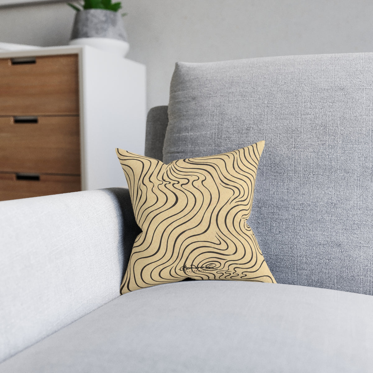 Untamed Square Pillow