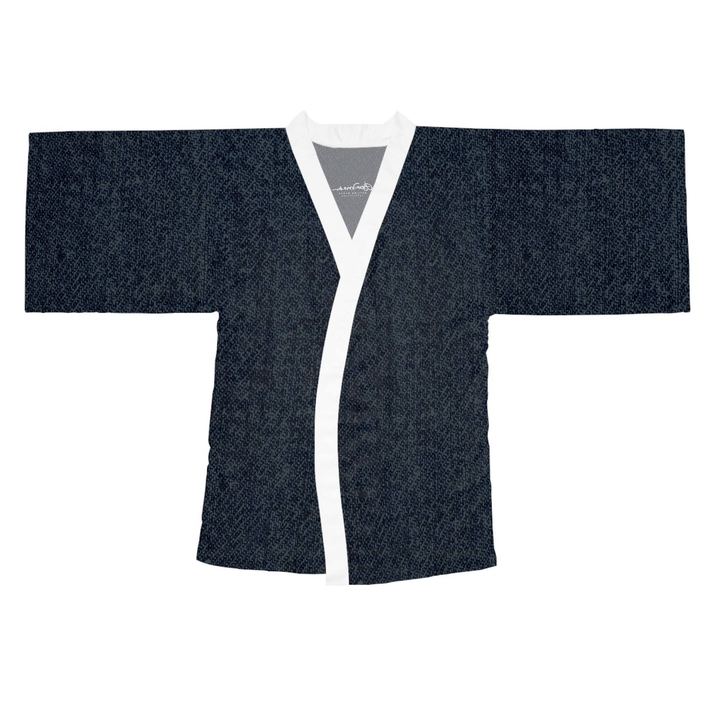 Dark Denim Kimono Robe