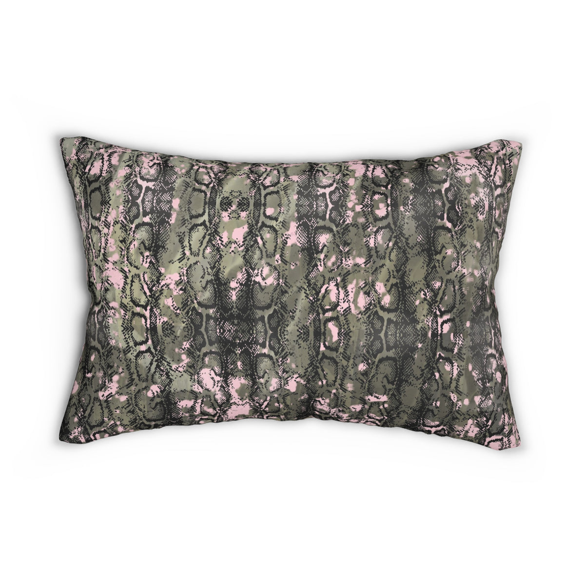 Pink Snake Skin Pillow