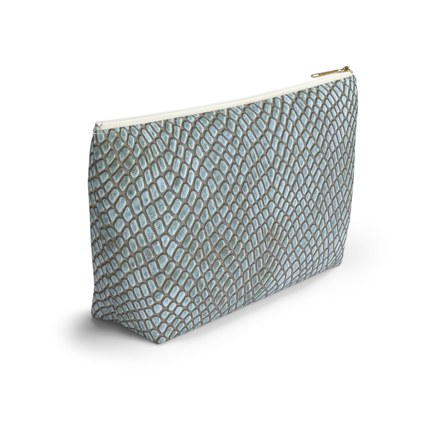 Faded Crocodile Accessory Pouch w T-bottom