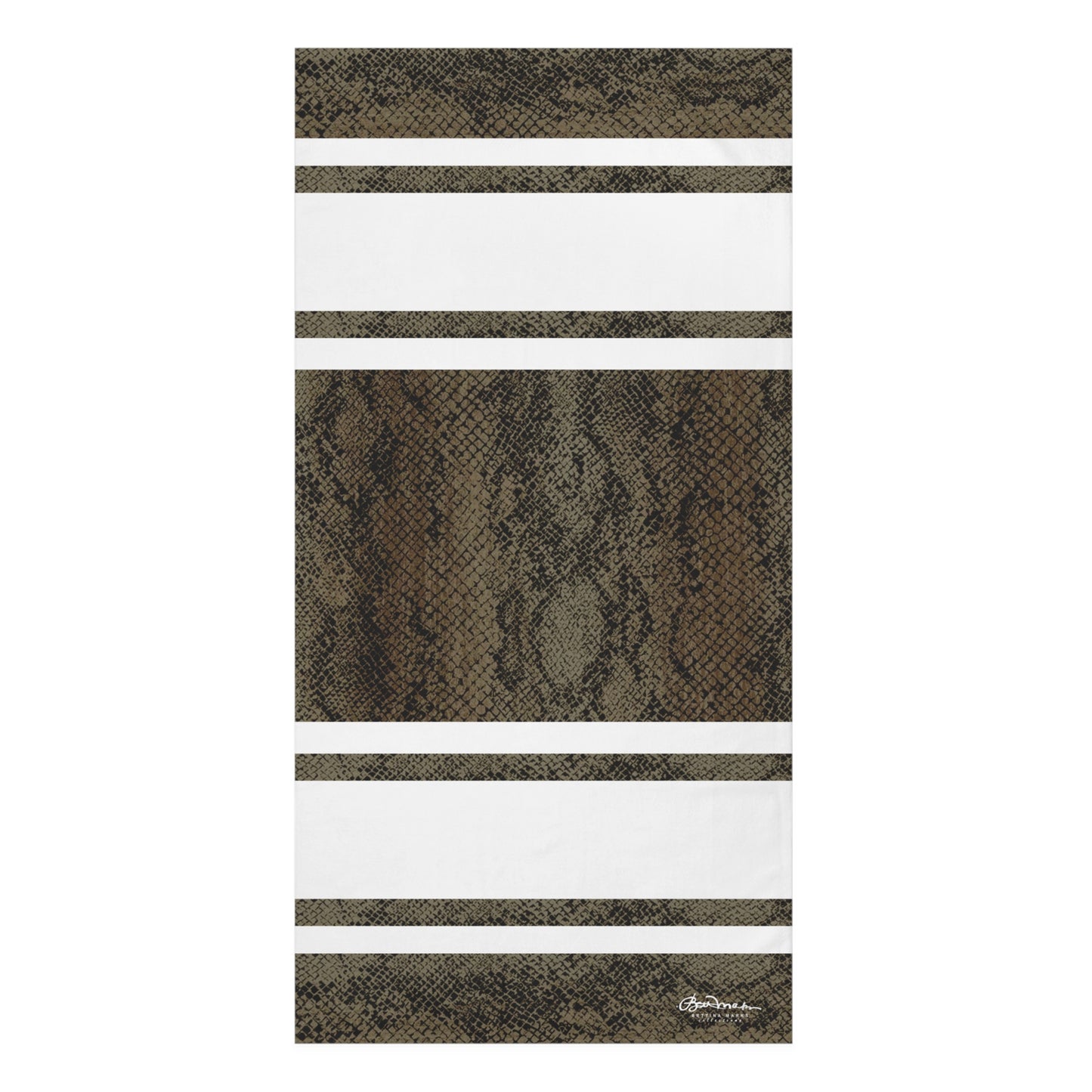 Snake Skin Bath Towel