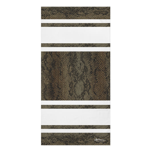 Snake Skin Bath Towel