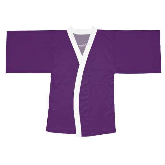 Royal Purple Kimono Robe