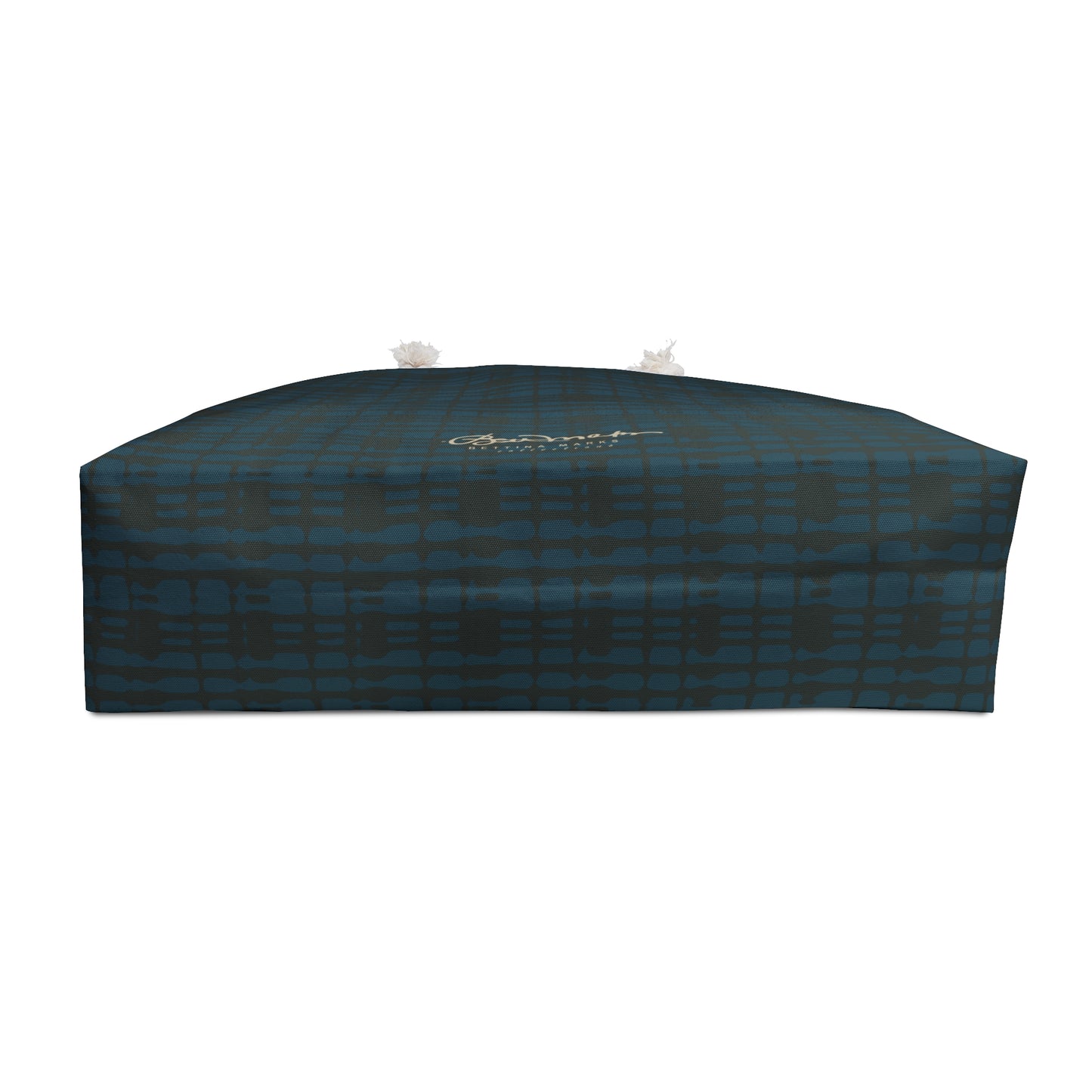 Twilight Teal Plaid Weekender Bag