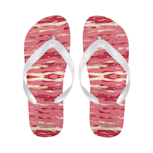 Pink Camouflage Lava Flip Flops for Men/Women