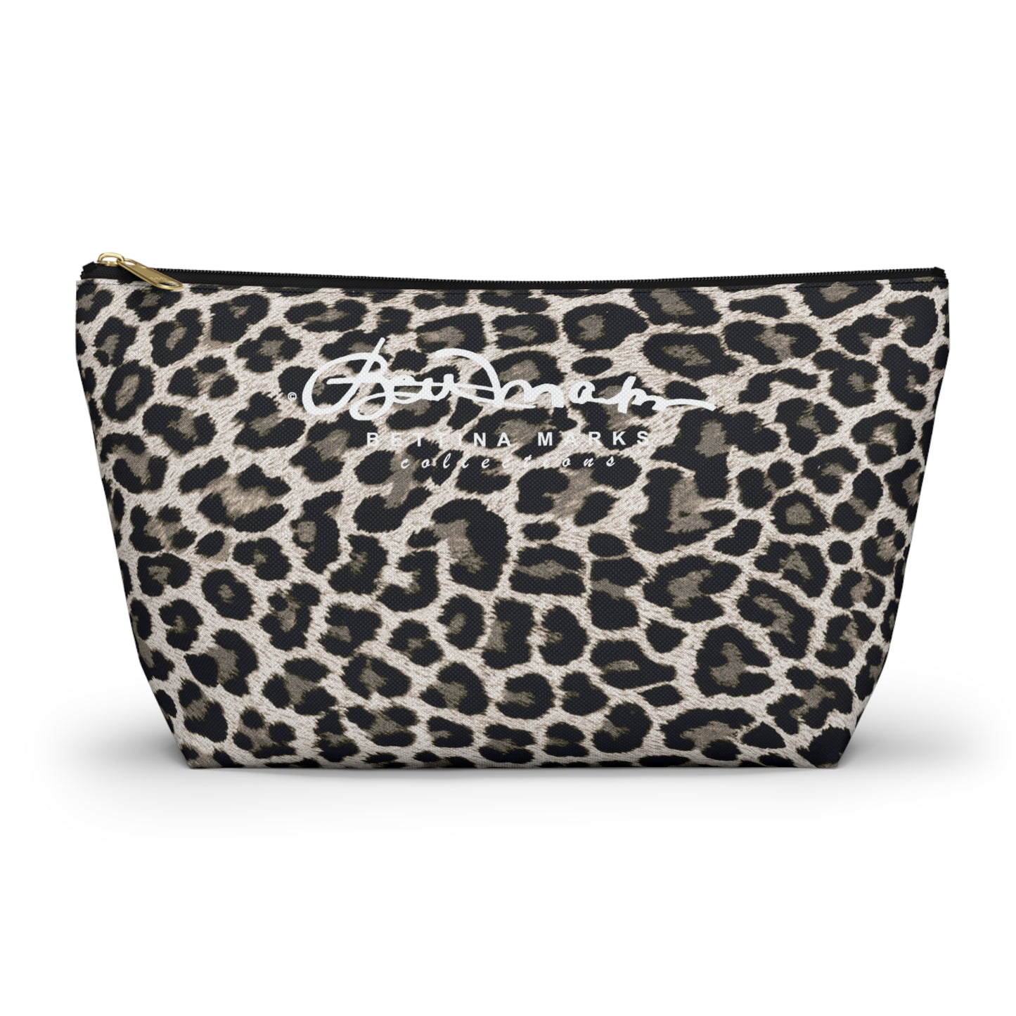 Snow Leopard Accessory Pouch w T-bottom