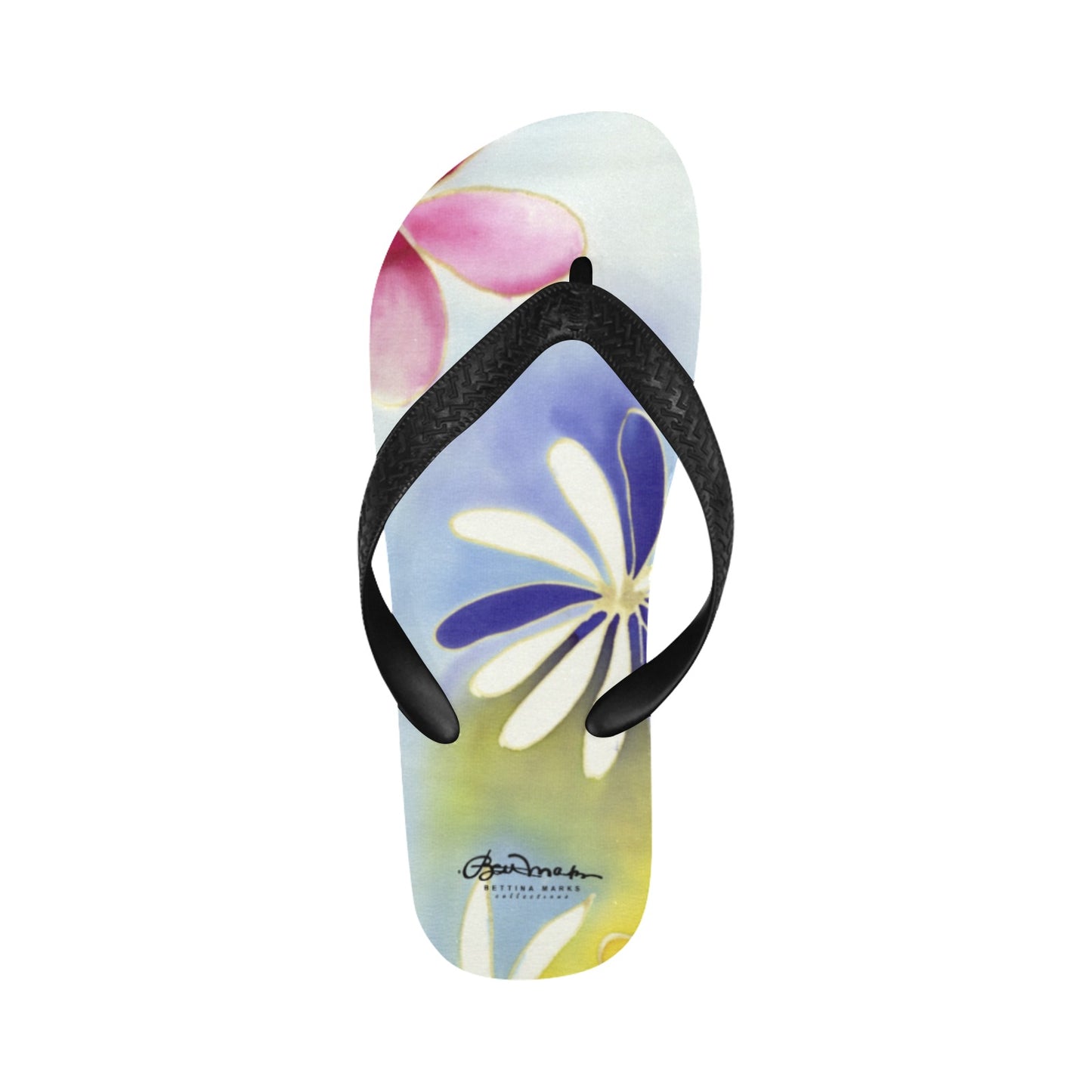 Sunrise Floral Flip Flops for Men/Women