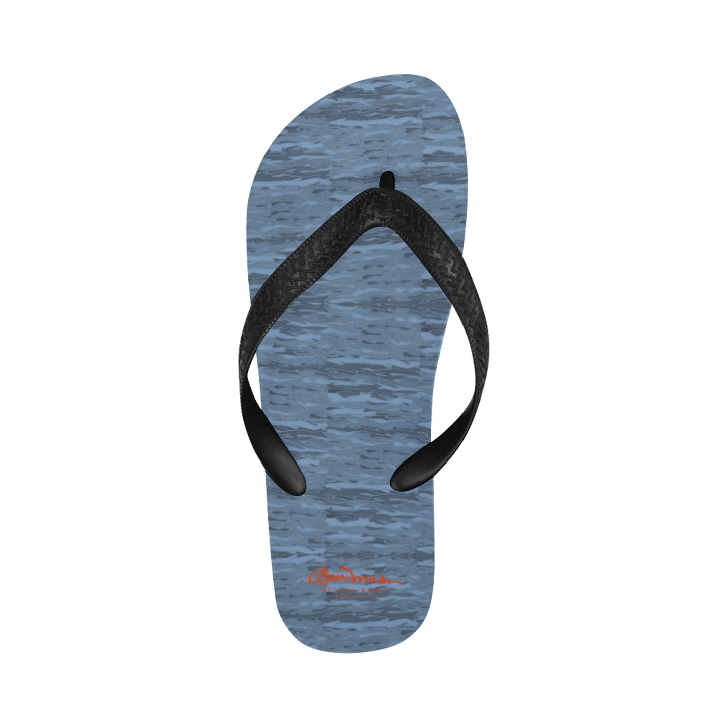 Blue Camouflage Lava Flip Flops for Men/Women